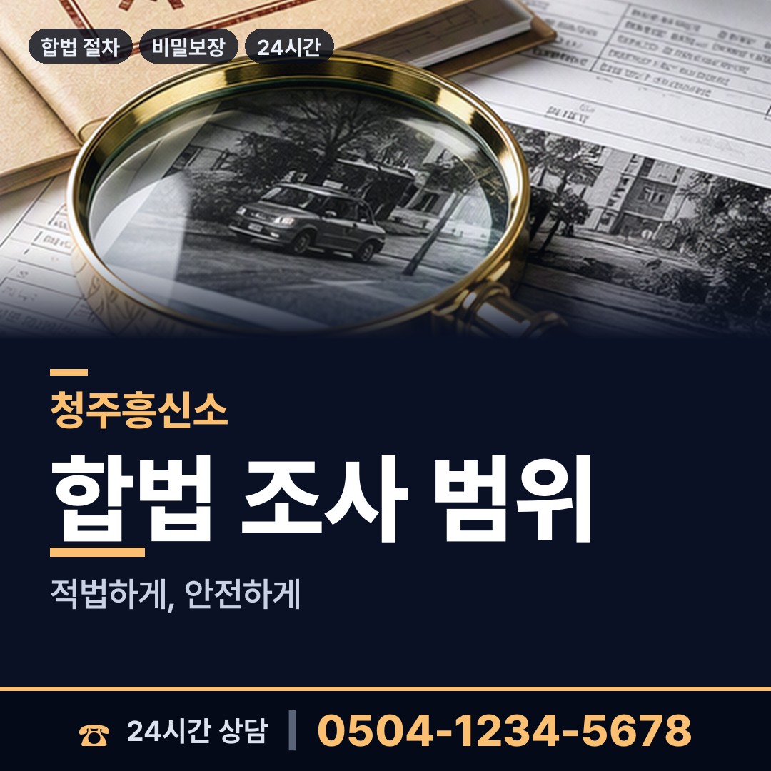 청주 운천.신봉동 채무자소재파악 상담 안내