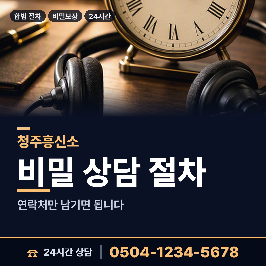 청주 운천.신봉동 직원조사 상담 안내